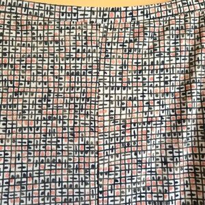 Axcess Square Pattern Skirt, L